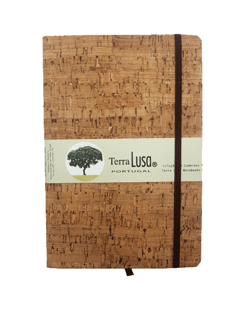 Notebook de cortiça