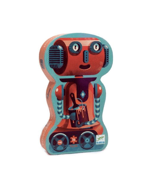 Bob, o robô - PUZZLE SILHUETA 36 PEÇAS