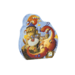 Vaillant e o dragão - PUZZLE SILHUETA 54 PEÇAS
