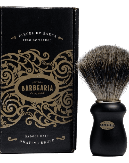 Pincel de Barbear Artesanal - Antiga Barbearia de Bairro