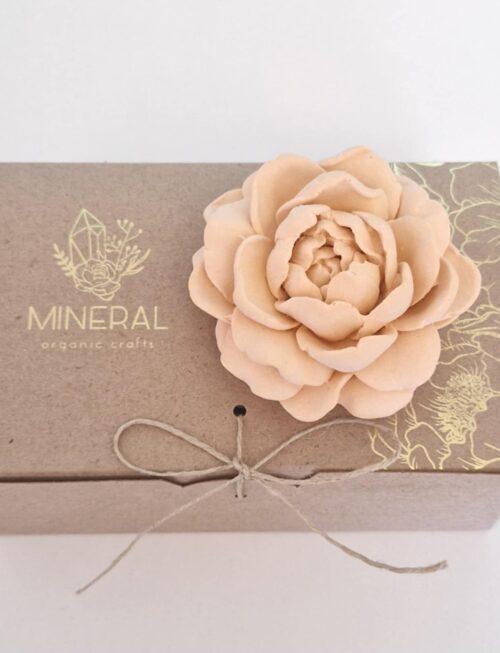 Gardénia alaranjada - Cerâmica Perfumada da Mineral Organic Crafts