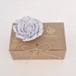 Peónia média azul- Cerâmica Perfumada da Mineral Organic Crafts