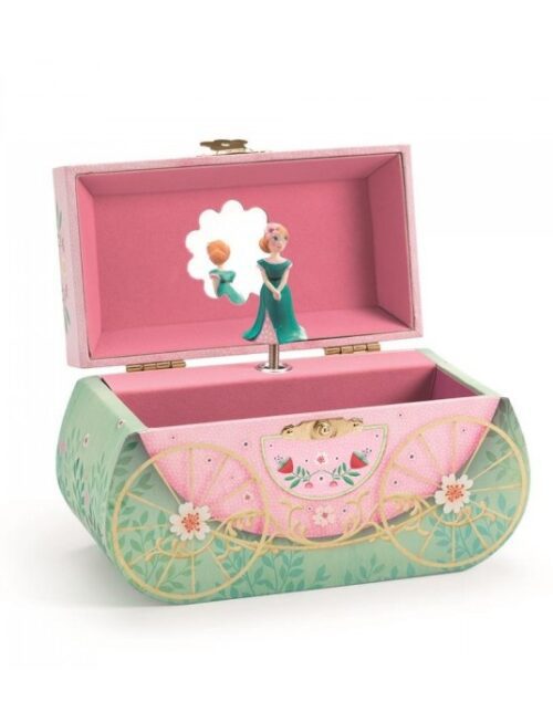 Caixa de joias musical carruagem - Djeco