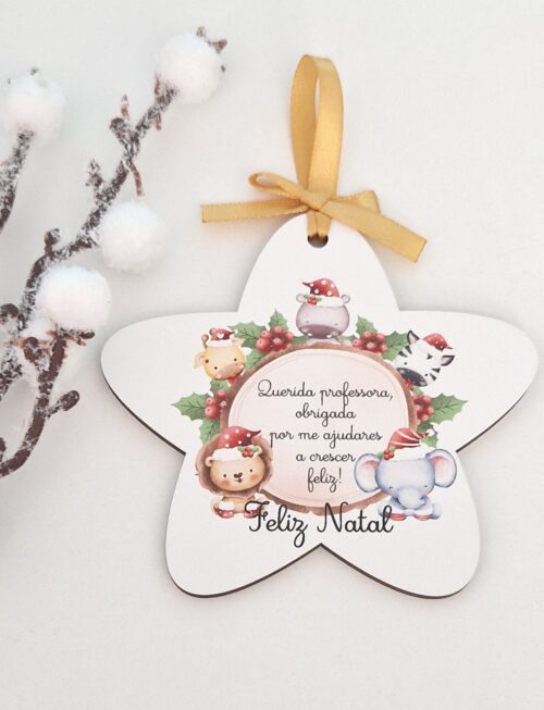 Estrela de Natal - Professora