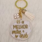 Porta chaves - És a melhor Mãe e Avó