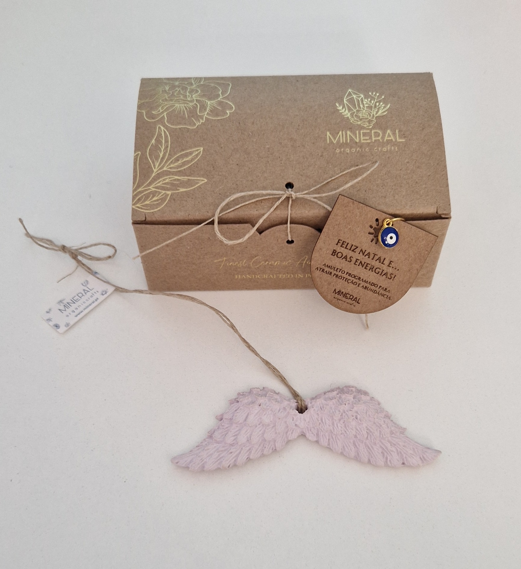 Asinhas de Anjo lilás – Cerâmica Perfumada da Mineral Organic Crafts