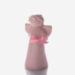 Anjinho com mãos nas costas - Rosa Malva