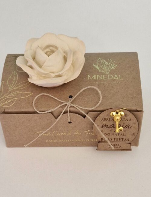 Rosa amarela - Cerâmica Perfumada da Mineral Organic Crafts