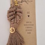 Porta chaves macramé - Adoro-te Avó