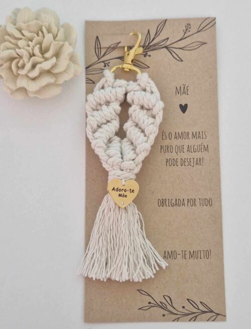 Porta chaves -  Adoro-te Mãe