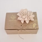 Rebento de gardénia bege -  Mineral Organic Crafts