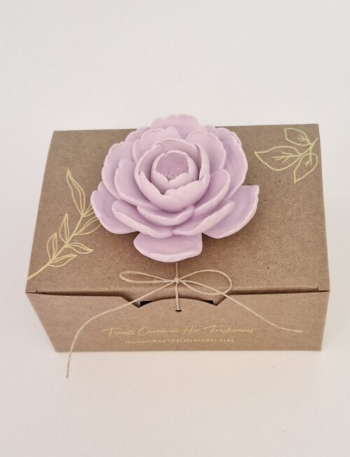 Camélia aberta grande lilás - Mineral Organic Crafts