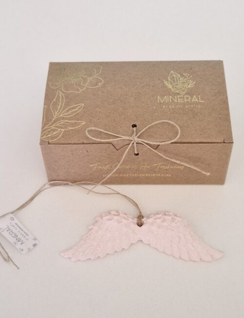 Asinhas de Anjo Rosa - Cerâmica Perfumada da Mineral Organic Crafts