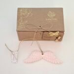 Asinhas de Anjo Rosa - Cerâmica Perfumada da Mineral Organic Crafts