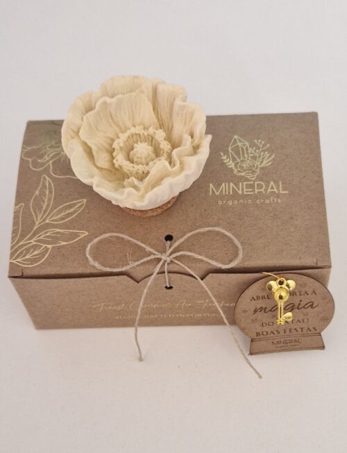 Papoila fechada amarela - Cerâmica Perfumada da Mineral Organic Crafts