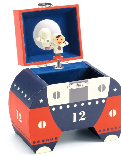 Caixa de Jóias Musical Polo 12 c/ Astronauta - Djeco