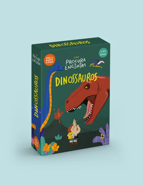 Procura e Encontra Dinossauros - The Happy Gang