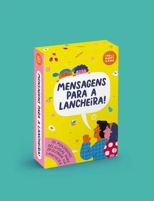 Mensagens para lancheira - The Happy Gang