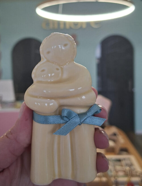 Abraço Pai e Menino - Rosa Malva