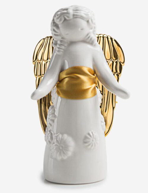 Anjo da Guarda - Ouro - Rosa Malva