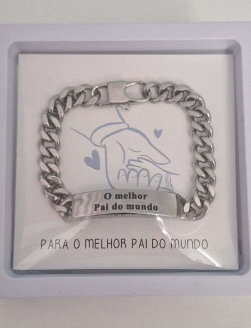 Pulseira - O melhor Pai do mundo