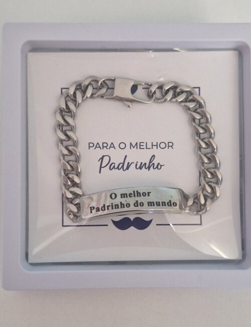 Pulseira - O melhor Padrinho do mundo