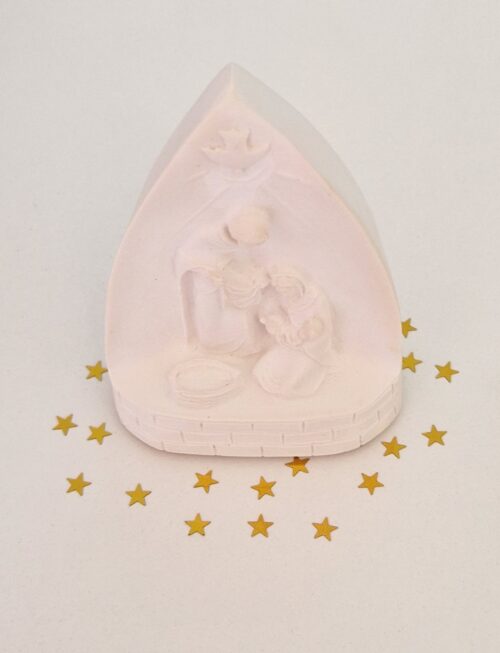 Sagrada Família Triangular- Cerâmica Perfumada da Mineral Organic Crafts