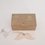 Asinhas de Anjo Bege - Cerâmica Perfumada da Mineral Organic Crafts