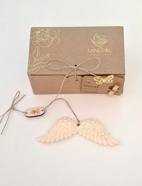 Asinhas de Anjo Amarelo - Cerâmica Perfumada da Mineral Organic Crafts