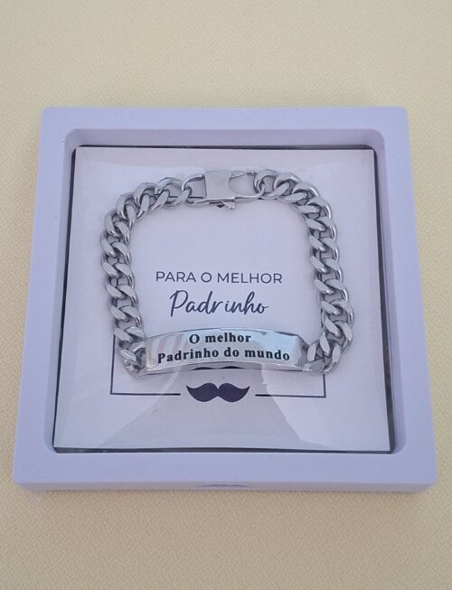 Pulseira - O melhor Padrinho do mundo