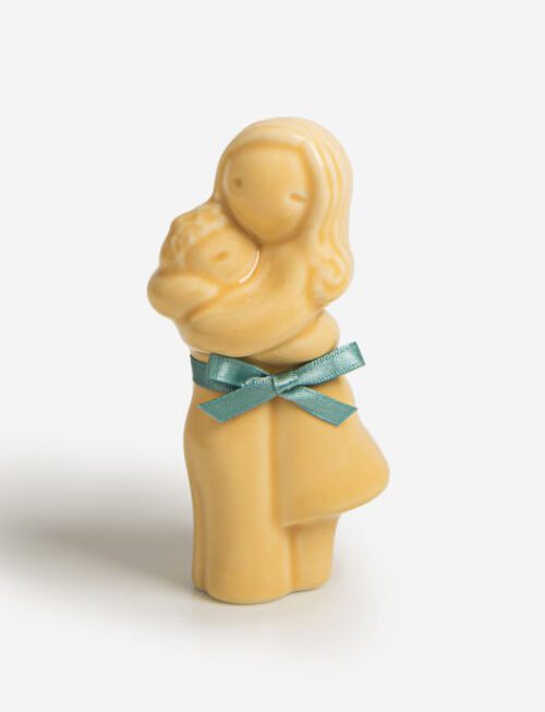 Abraço Mãe e Menino _ Rosa Malva