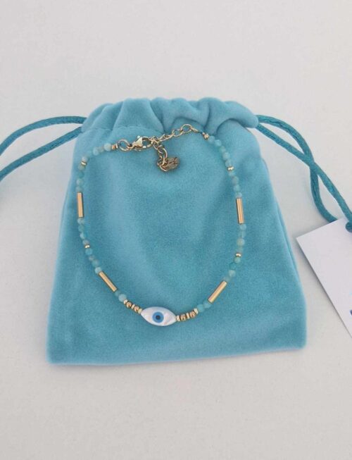 Pulseira Azul Olho Turco