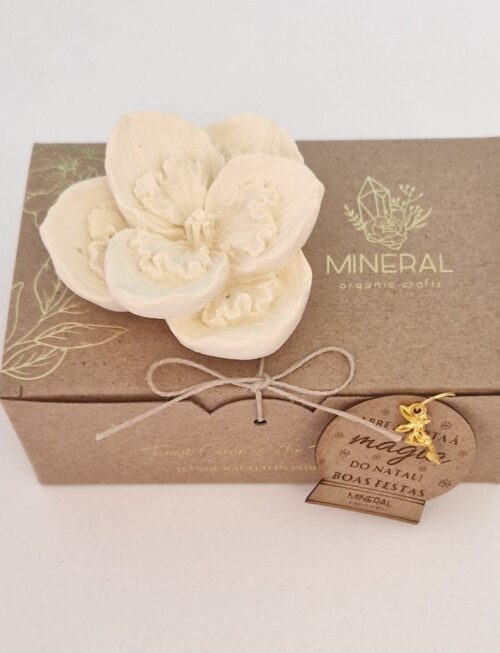 Amarílis amarelo  - Cerâmica Perfumada da Mineral Organic Crafts