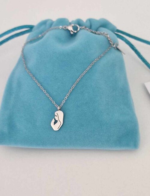 Pulseira em aço N. Sr.ª de Fátima