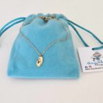 Pulseira em aço dourada N. Sr.ª de Fátima