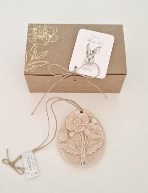 Ovo bege- Cerâmica Perfumada da Mineral Organic Crafts