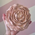 Peónia XL coral - Mineral Organic Crafts
