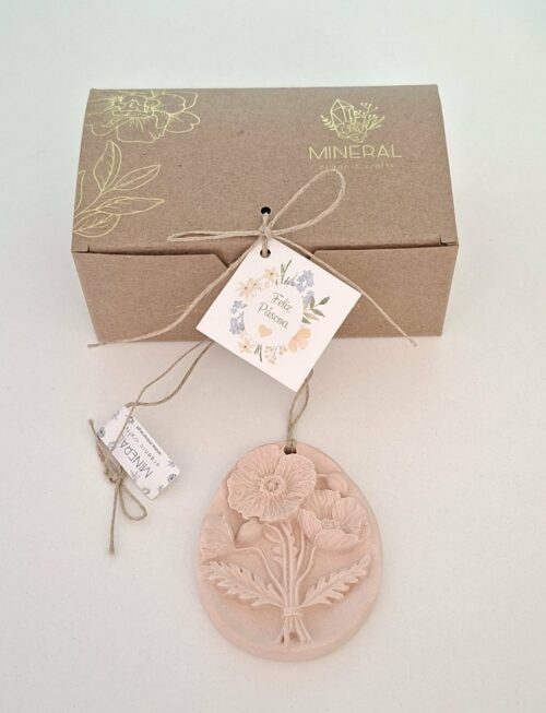 Ovo coral - Cerâmica Perfumada da Mineral Organic Crafts