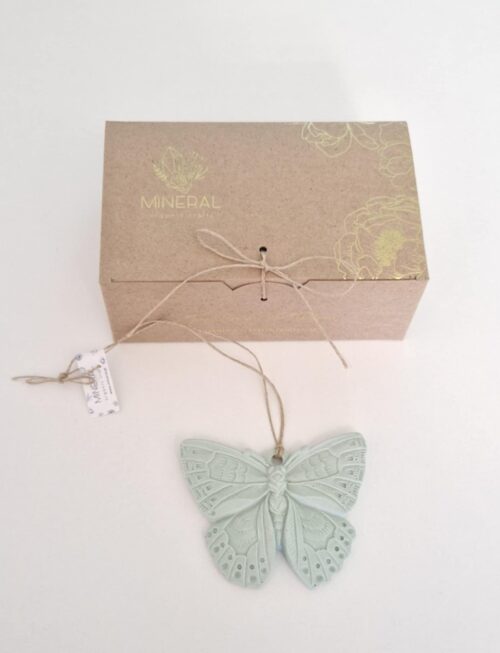 Borboleta verde - Cerâmica Perfumada da Mineral Organic Crafts