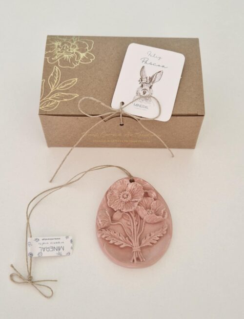 Ovo rosa velho - Cerâmica Perfumada da Mineral Organic Crafts