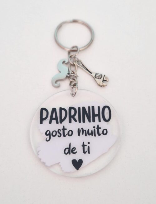 Porta Chaves -  Padrinho gosto muito de ti