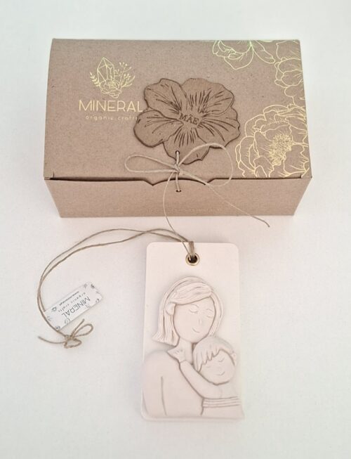 Patela Mãe e Filho - Cerâmica Perfumada da Mineral Organic Crafts
