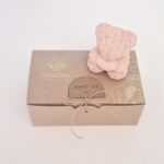Ursinho coral - Cerâmica Perfumada da Mineral Organic Crafts