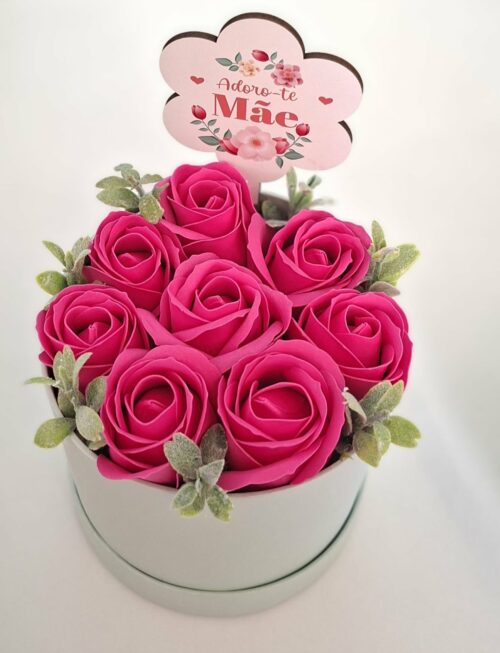 Caixa de Rosas – Adoro-te Mãe