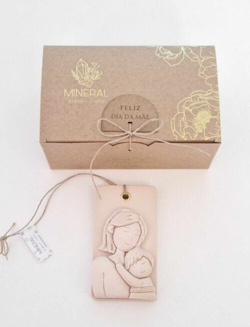 Patela Mãe e Filho - Cerâmica Perfumada da Mineral Organic Crafts
