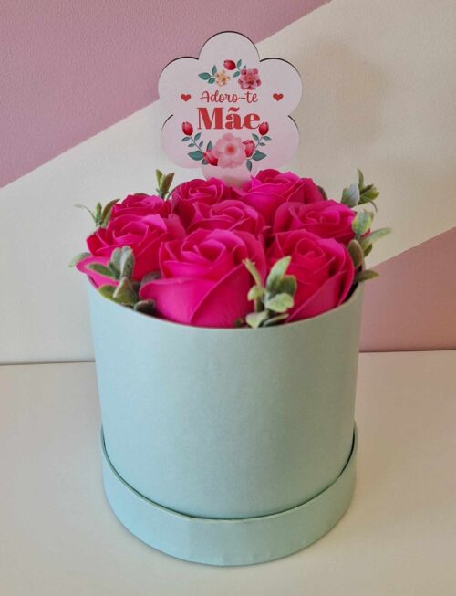 Caixa de Rosas – Adoro-te Mãe