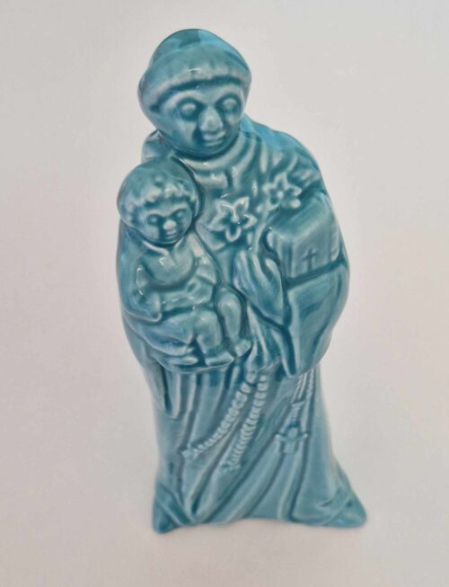 Santo António azul turquesa By Mimoso