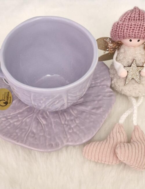 Chávena + Pires lilás by Mimoso