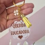 Porta chaves - Querida Educadora