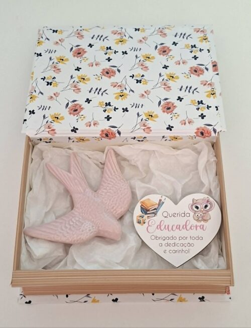 Box andorinha - Querida Educadora
